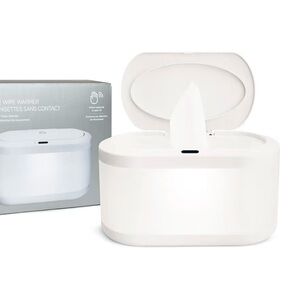 Munchkin Warm Glow Wipe Warmer with Night Light – White